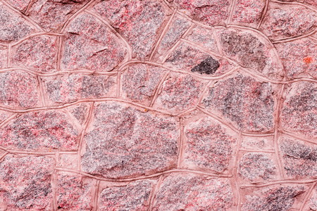 Brick texture with scratches and cracksの写真素材