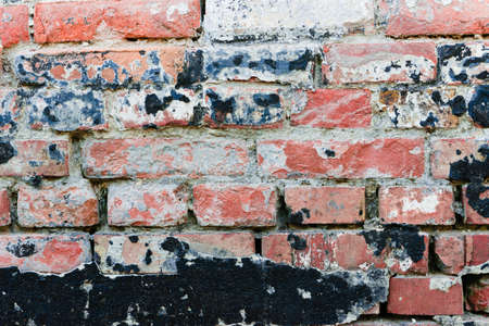 Brick texture with scratches and cracks