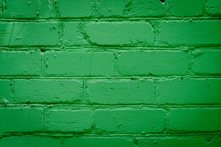 Brick texture with scratches and cracksの写真素材