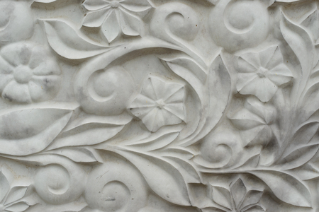 Wall fragment with scratches and cracksの写真素材