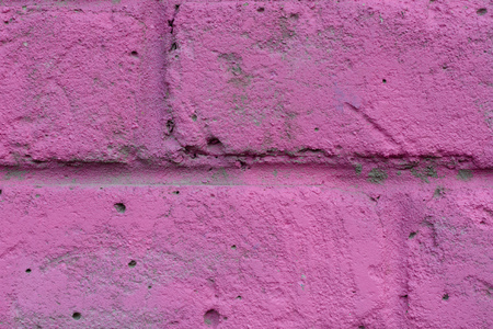 Brick texture with scratches and cracksの写真素材