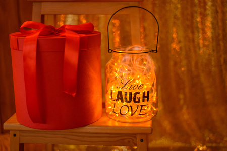 Romantic interior. It can be used as a background