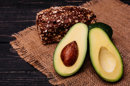 Food, avocado, healthy food. Useful ingredients for preparation of vegetarian food. It can be used as a backgroundの写真素材
