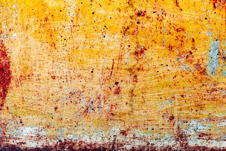 Metal texture with scratches and cracks which can be used as a background