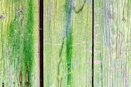 Texture, wood, wall, it can be used as a background. Wooden texture with scratches and cracksの写真素材