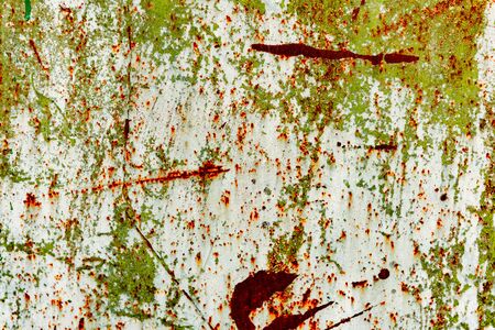 Metal texture with scratches and cracks which can be used as a background