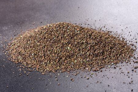 Crushed stone abstract textured background. Building material background