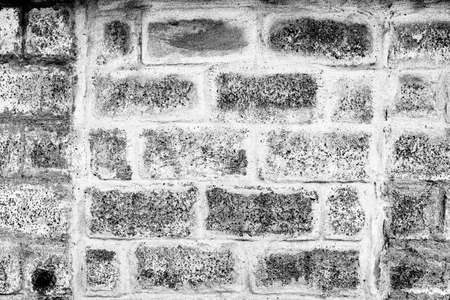 Texture, brick, wall, it can be used as a background. Brick texture with scratches and cracks