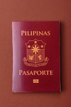 Philippines passport for traveling, flying and doing business. Philippines document, id for crossing...