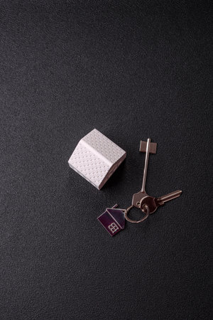 Keys, real estate, your own home or business premises purchased with a mortgage. Property and keys to the doorの写真素材