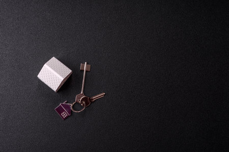 Keys, real estate, your own home or business premises purchased with a mortgage. Property and keys to the doorの写真素材