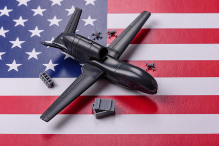 drone unmanned autonomous technology of espionage and strikes on the enemy, defense against invaders