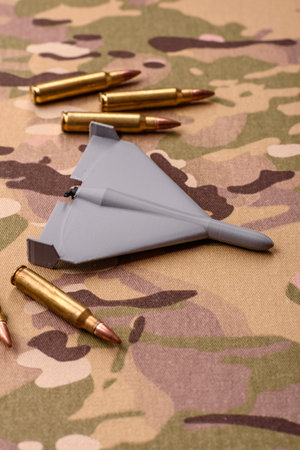 Drone, unmanned vehicle of Iranian or Russian manufacture, war, occupation. Drone, unmanned vehicle