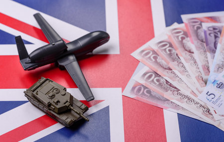 British drone unmanned autonomous technology, Britain defenseの写真素材
