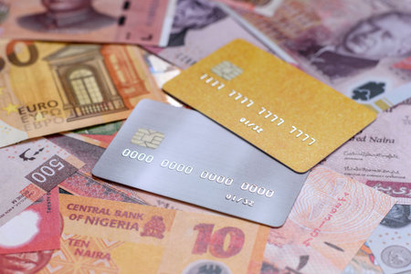 A credit card for contactless cashless payments via a terminal or online. A credit card for a...