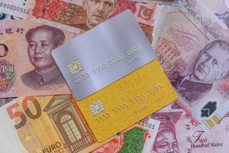 A credit card for contactless cashless payments via a terminal or online. A credit card for a...
