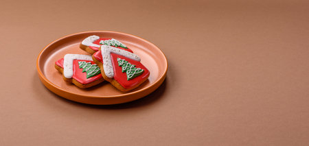 Gingerbread, Christmas cookies, or sweets for a festive family table. Christmas gingerbread as a...