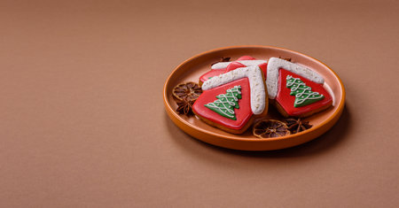 Gingerbread, Christmas cookies, or sweets for a festive family table. Christmas gingerbread as a...