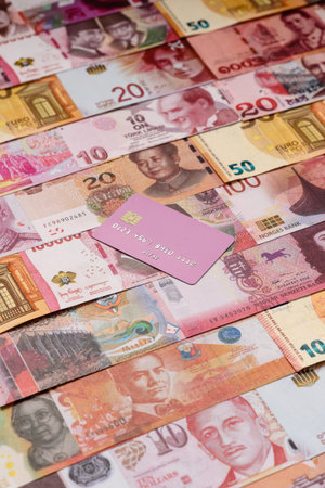 A credit card for contactless cashless payments via a terminal or online. A credit card for a...