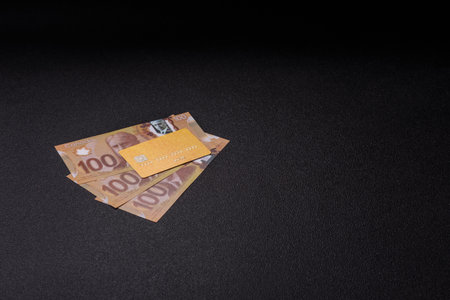 A credit card for contactless cashless payments via a terminal or online.