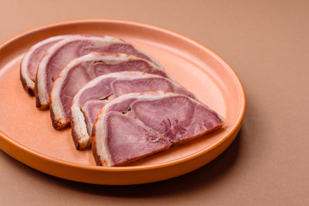 A meat roll made from pork or beef with spices.