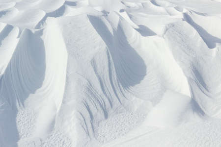Natural raw snow capped textures
