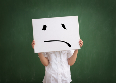 harassment at school,  child abuse, bullyingの写真素材