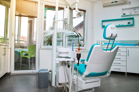 comfort dental office with sunny light の写真素材