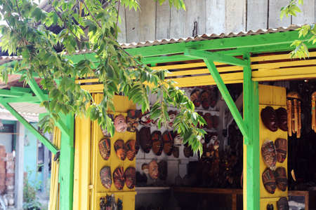small indonesia souvenir shopの写真素材