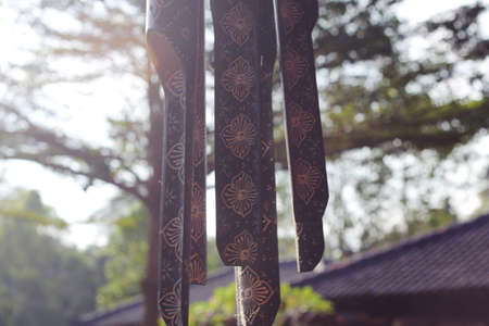 wind chimeの写真素材