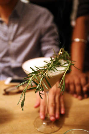 delicate cocktailの写真素材