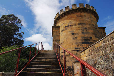 Port Arthur Historic Site buildingの写真素材