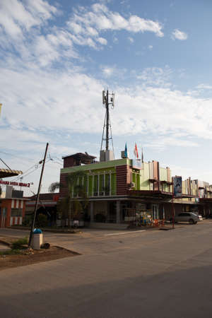 street view in Batam city in Indonesiaのeditorial素材