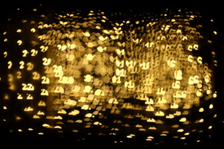 Custom Bokeh 2016 Shapeの写真素材