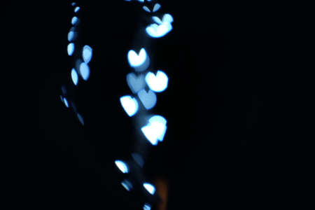 Bokeh heart Shapeの写真素材