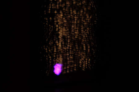Custom Bokeh Stars Shapeの写真素材