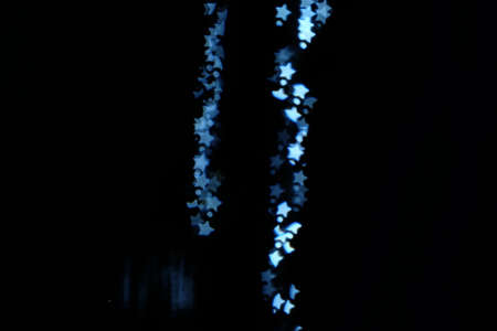 Custom Bokeh Stars Shapeの写真素材