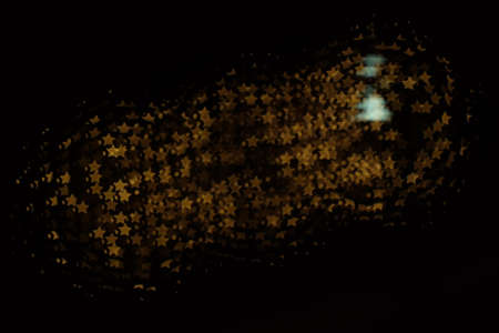 Custom Bokeh Stars Shapeの写真素材