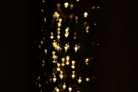Custom Bokeh Stars Shapeの写真素材