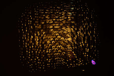 Bokeh heart Shapeの写真素材