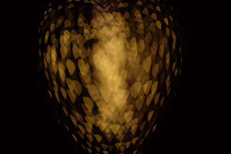 Bokeh heart Shapeの写真素材