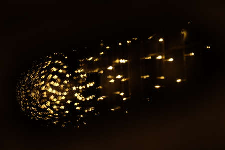 Custom Bokeh Stars Shapeの写真素材