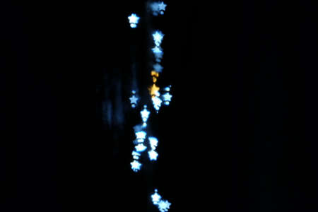Custom Bokeh Stars Shapeの写真素材