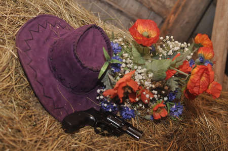 Still in the hayloftの写真素材