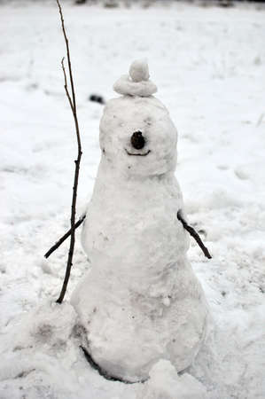 Snowman Snowの写真素材