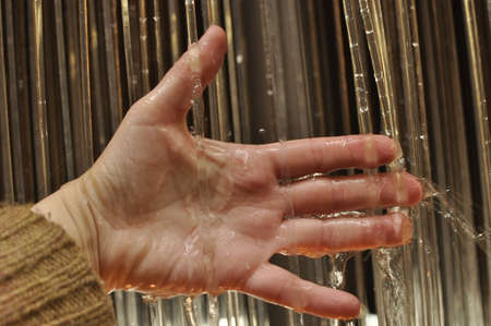 Palm powered water jetsの写真素材