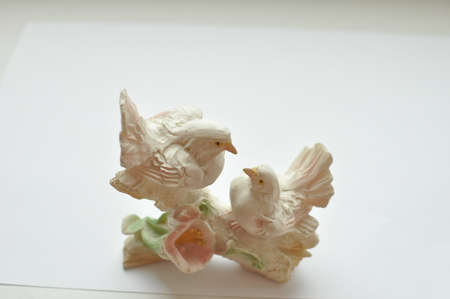Doves souvenir statuetteの写真素材