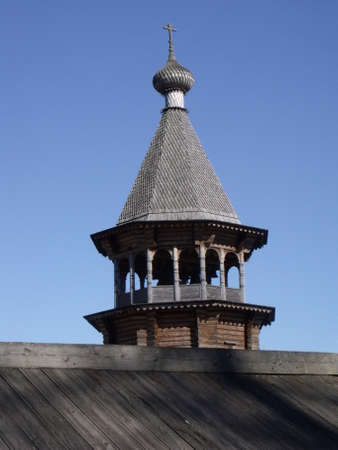 russian wooden architectureの写真素材
