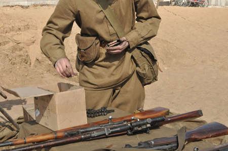 soldiers with gunsのeditorial素材
