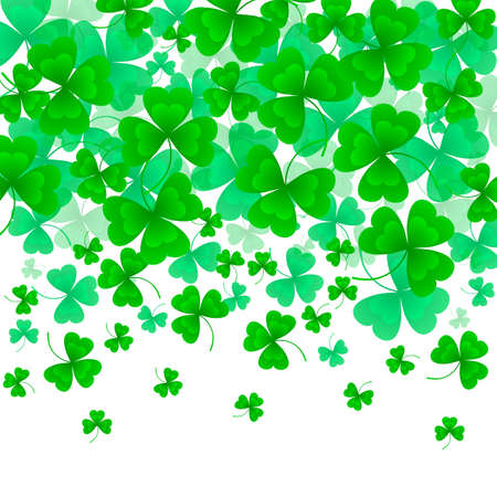 Illustration of clover leavesのイラスト素材